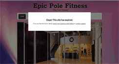 Desktop Screenshot of epicpolefitness.com